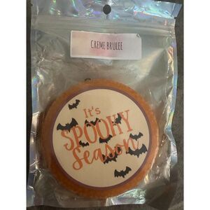 Creme Brulee It's Spooky Season Bats Car Freshie